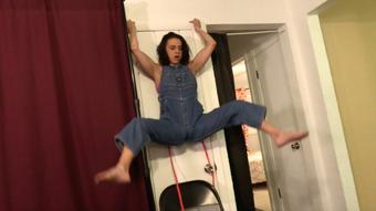 Maria Jade Turned On By Sexy Overalls
