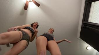 Nikki & Vanessa - Trampling POV