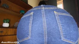 Aimeewavesxxx - Mom'S Tight Blue Jeans - Manyvids