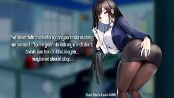 The Buttslut Secretary Can't Be This Lewd! (Anal ASMR)