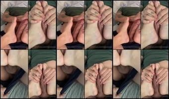 Ninnastoes 20 08 2022 2568259174 Teasing And Leaking I Love Getting My Toes Fucked