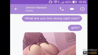 Texting Janice on WhatsApp || She sent Nudes (Voiced)