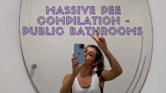 MASSIVE PEE COMPILATION - Only Public - May 25, 2022