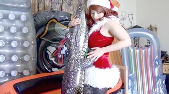 Santa's Helper Pops Your Inflatables - Dec 5, 2018