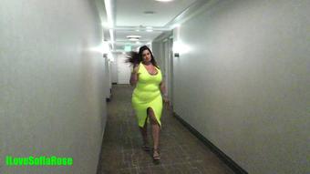 TIGHT neon dress - May 31, 2018