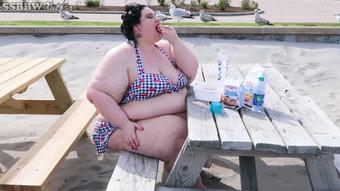 Eating at the Beach
