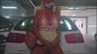 Natalie K Public Masturbation Fingering In Carpark 2022