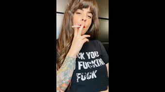 Lipstick and cigarettes