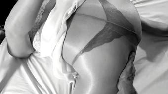 Pantyhose Princess Tied Up: Do you love to be mine, Slut? - Bdsmlovers91