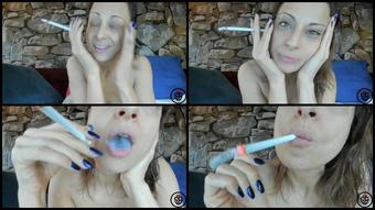 Sandisquirts   No Lipstick Smoking 1 Of 2   Manyvids