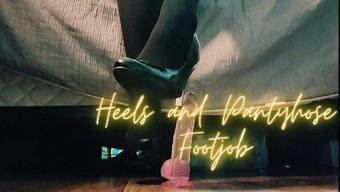 Caityfoxx Pantyhose And High Heels Footjob Asmr
