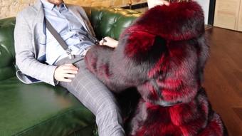 Amazing retro style sex in fur coat (TRAILER)