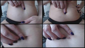 Lilcharlotte Playing With A Belly Button Manyvids