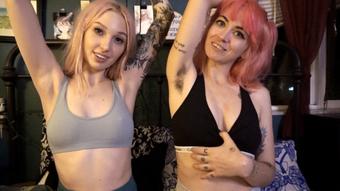 376. Girl Girl Armpit Worship