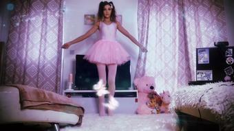Horny little ballerina