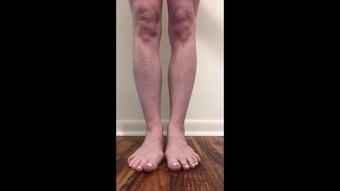 Kallmekrystal Foot Flexing With Calf Raises Manyvids
