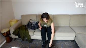 Megan S Incredibly Smelly Feet And Socks Stinky Feet Worn Socks Stinky Socks Pov Foot Teasing 1080P