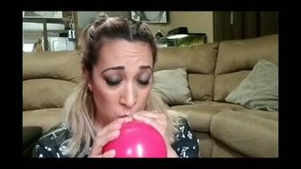 Leona Dulce Helium Belly Inflation