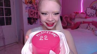 Showing my Cake for Birthday - March 10, 2022