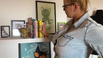 Sexy librarian gets fucked on her desk - August 18, 2022