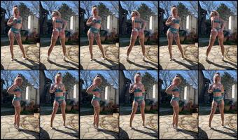 Rossellavisconti 25 03 2020 194126902 Sexy Outdoor Strip Tease Part 1