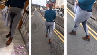 Public jeans wetting at shopping centre - April 15, 2024