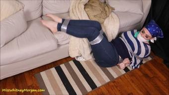 Misswhitneymorgan Miss Whitney Morgan Taped Up By Intruder