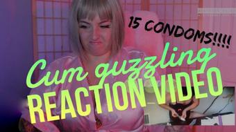 Mistressbijoux Cum Guzzling 15 Condoms Reaction Video