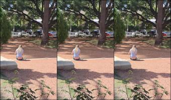 Spying On Girl In Park With Buttcrack