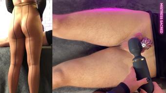 Mistress_Sacred_Mistress_Sacred__Spanking_Amp_Ruined_Orgasm_In_Chastity_Cage