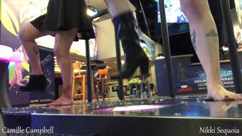Nikki Sequoia Two Girls One Shoe Dancedance Revolution