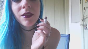 Morning Coffee and Smoke Break