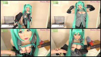 Hidori Miku Backstage Sloppy Double Bj N Fuck