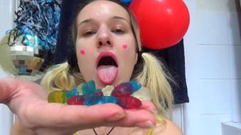 JELLY TINIES CHEWED Then Swallowed