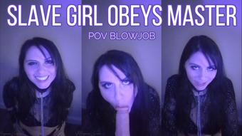 Slave Girl Obeys Master - May 03, 2022