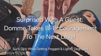 Surprised With A Guest Domme Takes Bi Enc To The Next Level - August 05, 2024