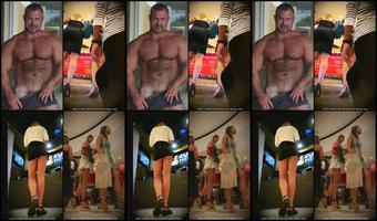 Lord Almight Heavenly Club Girl Upskirted In Short White Skirt