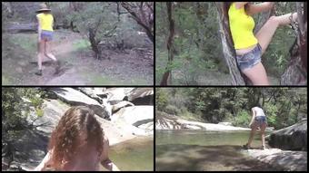 Blueeyedgypsy Hot Hiking Public Fuck