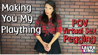 Suck my Dick and POV Virtual Sex Pegging - January 15, 2022