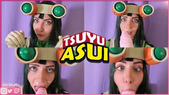 Tsuyu Asui's Ahegao Blowjob V2
