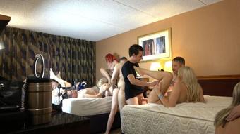 BTS 1 of 2: Porn Convention Orgy 2022 NJ