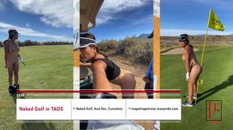 Naked Golf in Taos
