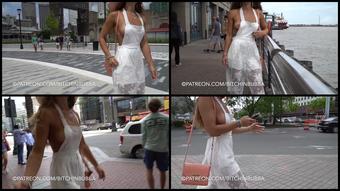 Solo White Romper In Nola
