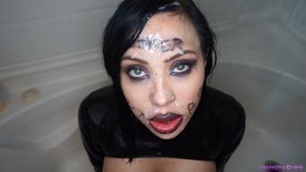 Jasminedark Whore Gets Fucked Hard Piss And Facial