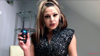 Isobel Devi Shocks Her Bad Puppy Slave