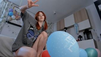 Burst my balloons after bday party - Jun 13, 2023