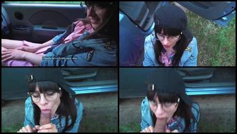 Public Outdoor Sexat The Road I Cum On Her Panty