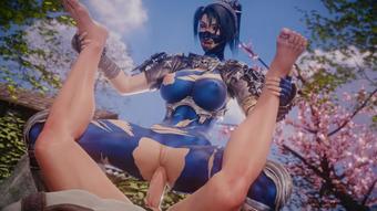 Bouquetman Soulcalibur Taki 2B Video