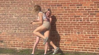 Cheerleader Pantsing & Wedgie Brawl - May 12, 2021