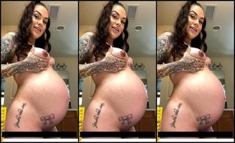 Pregnant Karmen - Pregbelly Show